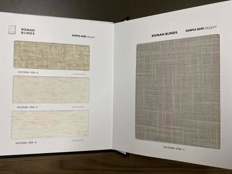 Store romain occultant moderne à ressort pour fenêtres