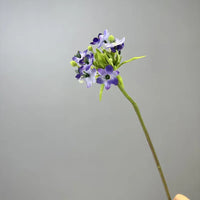 fleurs artificielles en soie velours pour décoration élégante