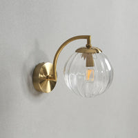 Applique murale led verre nordique