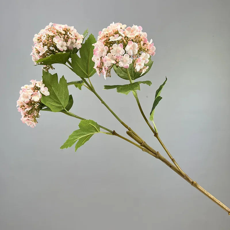 boule de neige florale en soie décoration mariage fausses fleurs hortensia - vue 12 sur 13