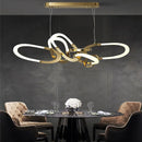 lustre en acier inoxydable galvanisé design irrégulier