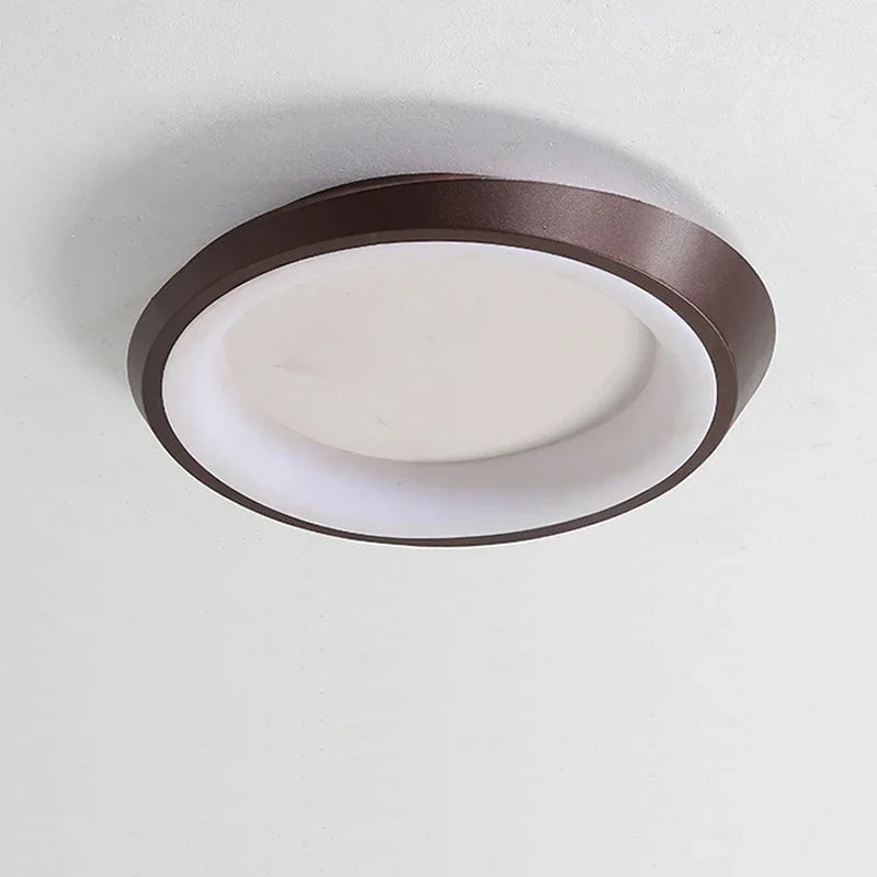 plafonnier led rond style nordique pour intérieur moderne - vue 5 sur 6