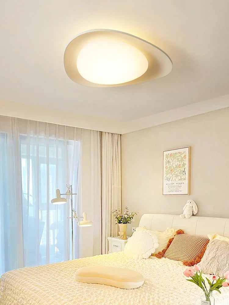 plafonnier nordique créatif en résine pour intérieur enfant et salon - vue 4 sur 15