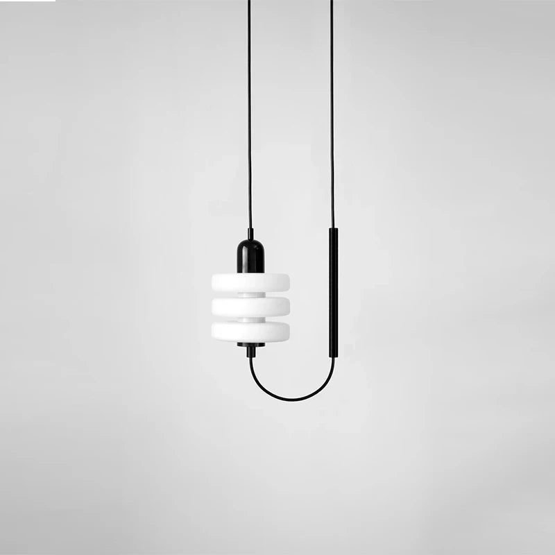 suspension scandinave en verre design minimaliste pour éclairage intérieur - vue 2 sur 7