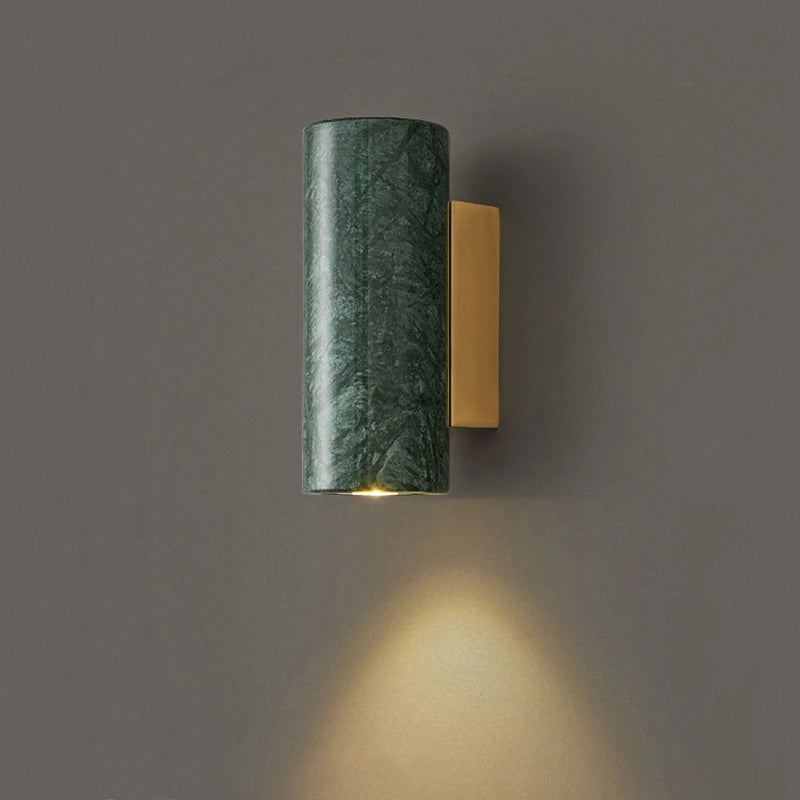 applique murale en marbre pour décoration et éclairage d'allée