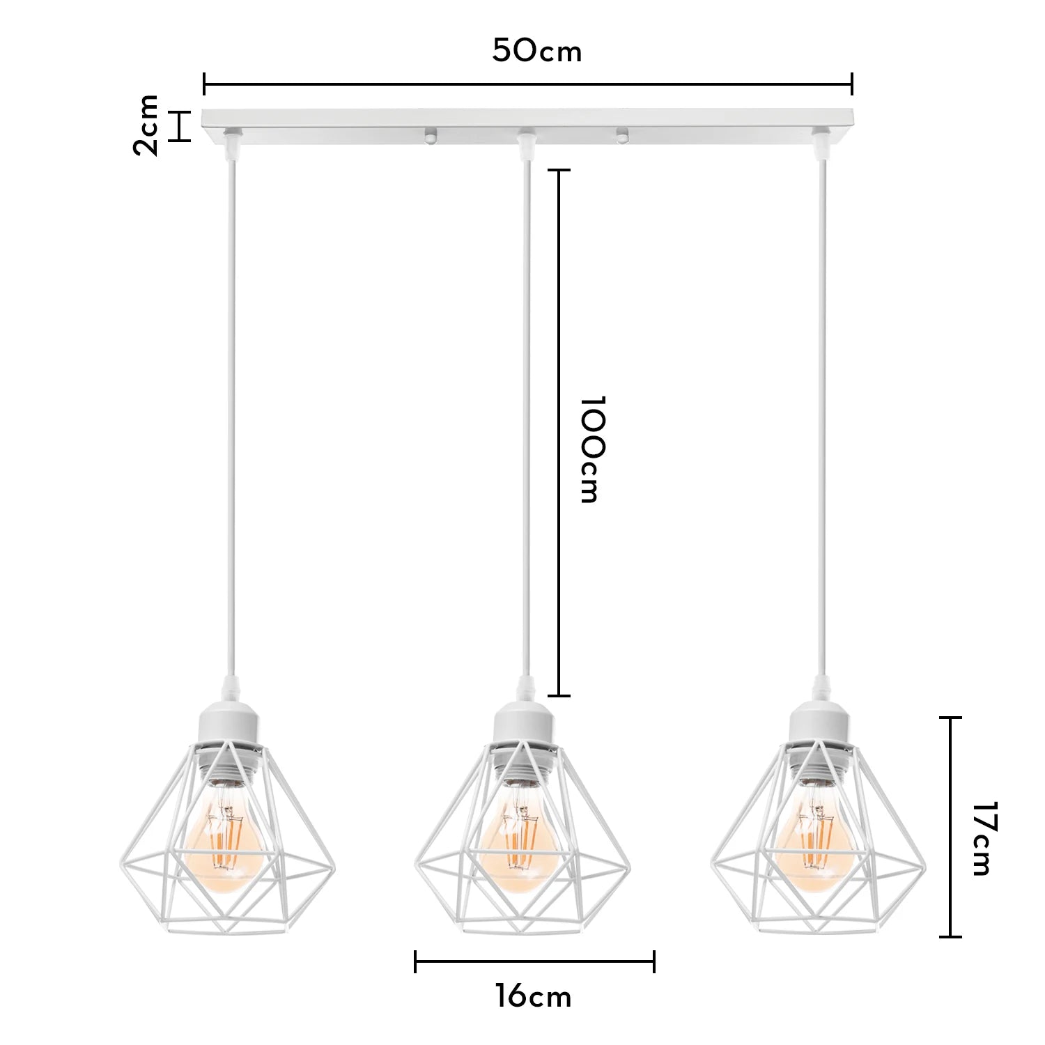 suspension moderne à têtes led pour intérieur design - vue 21 sur 22