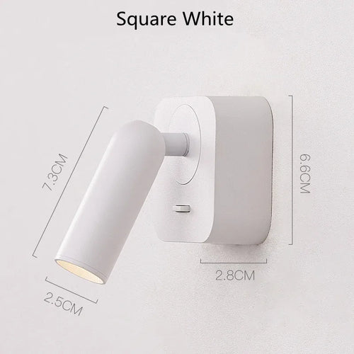 applique murale led moderne rotative pour décoration intérieure - vue 14 sur 20