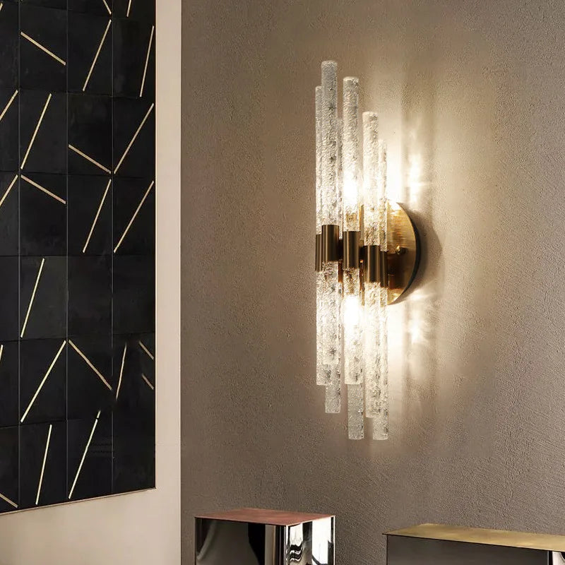 Ampoule led cuivre cristal moderne minimaliste - vue 6 sur 8