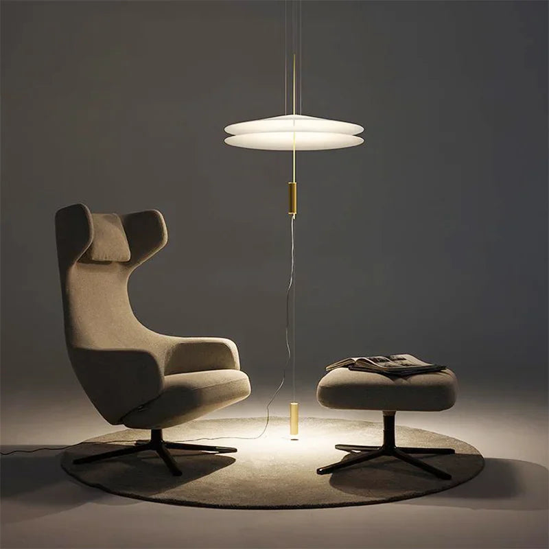 suspension led moderne design danemark ufo pour salon bar