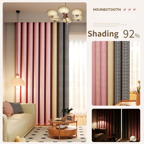 Rideau occultant moderne minimaliste pour salon et chambre - vue 10 sur 10