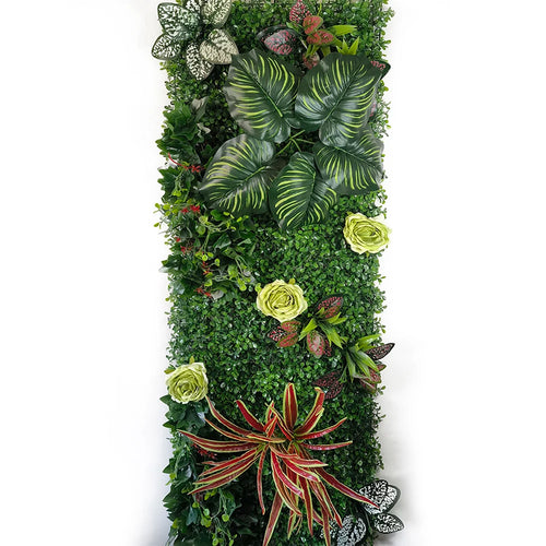décoration murale artificielle herbe chlorophytum pour jardin et événements - vue 17 sur 23