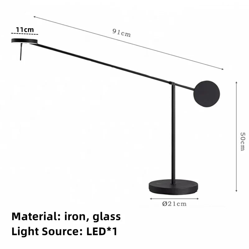lustre design moderne minimaliste rotatif pour décoration intérieure