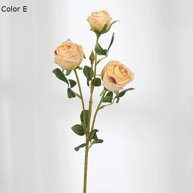 têtes de peinture à lhuile fleur de rose décoration florale mariage - vue 8 sur 11