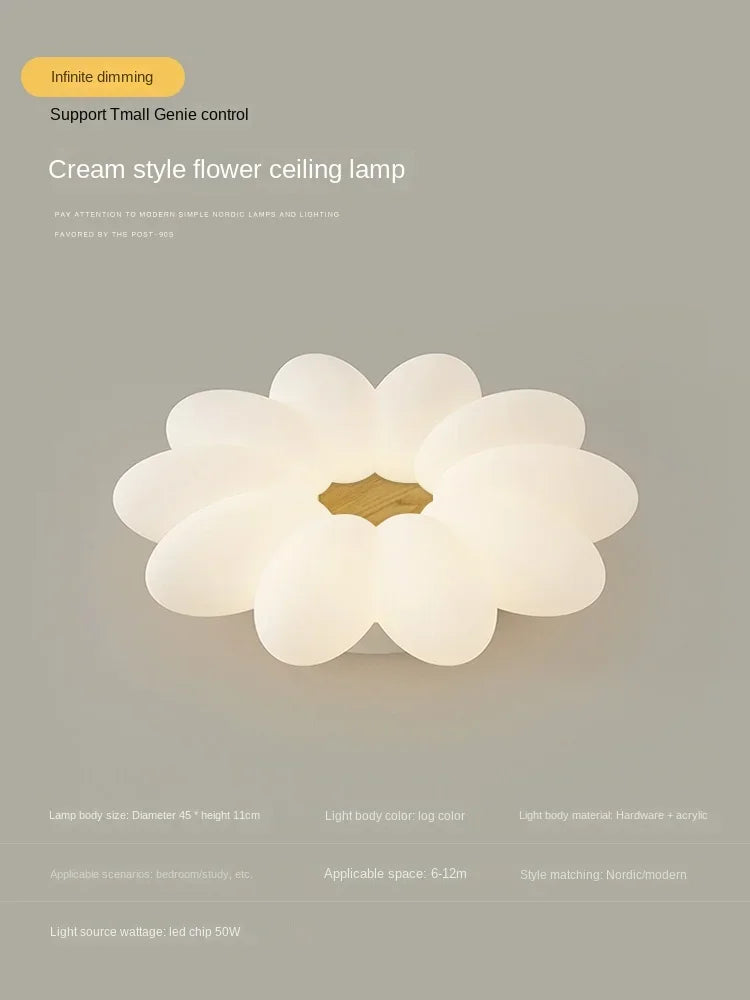 lustre créatif à pétales pour un éclairage chaleureux et apaisant - vue 15 sur 24