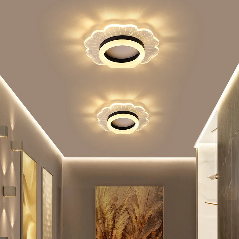 lampe d'entrée style nordique simple moderne créative
