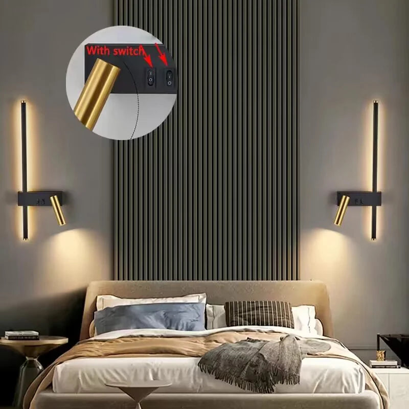 Applique murale Led nordique - vue 3 sur 10