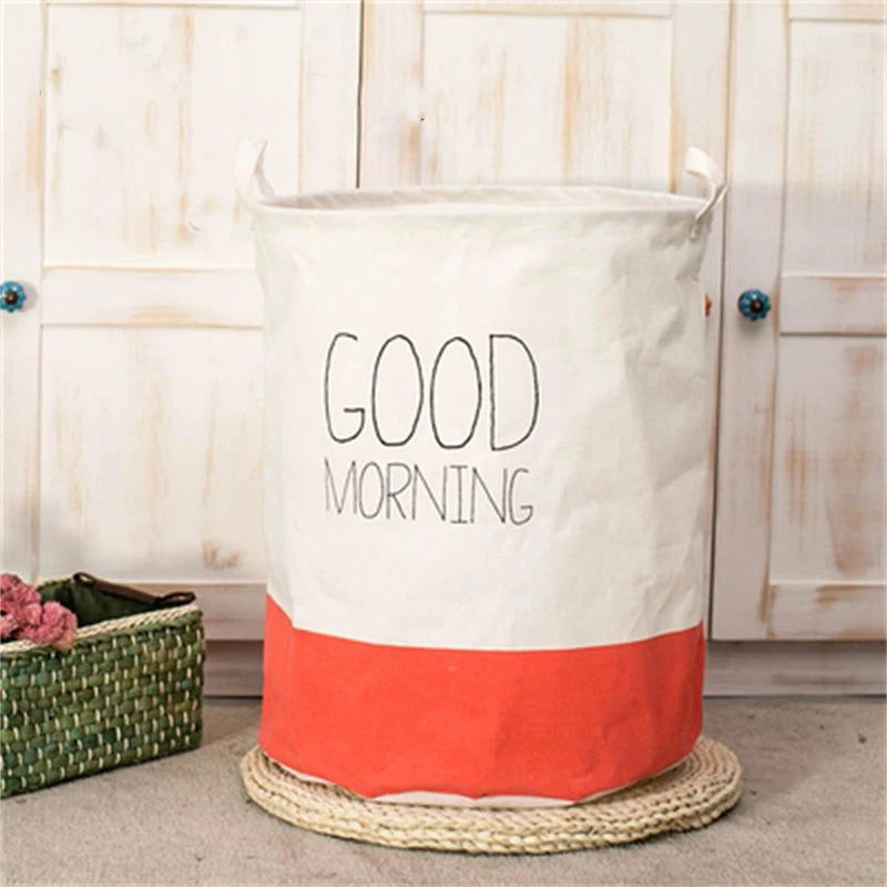 paniers à linge imperméables style nordique moderne grande capacité pliable - vue 3 sur 11