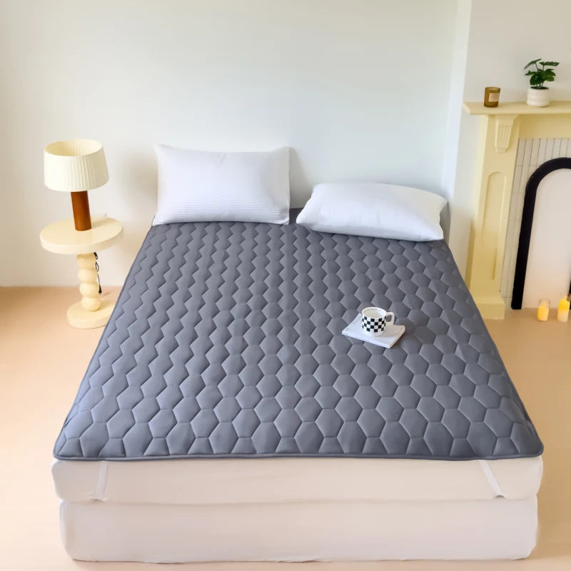 housse matelassée imperméable et respirante pour matelas simple et double