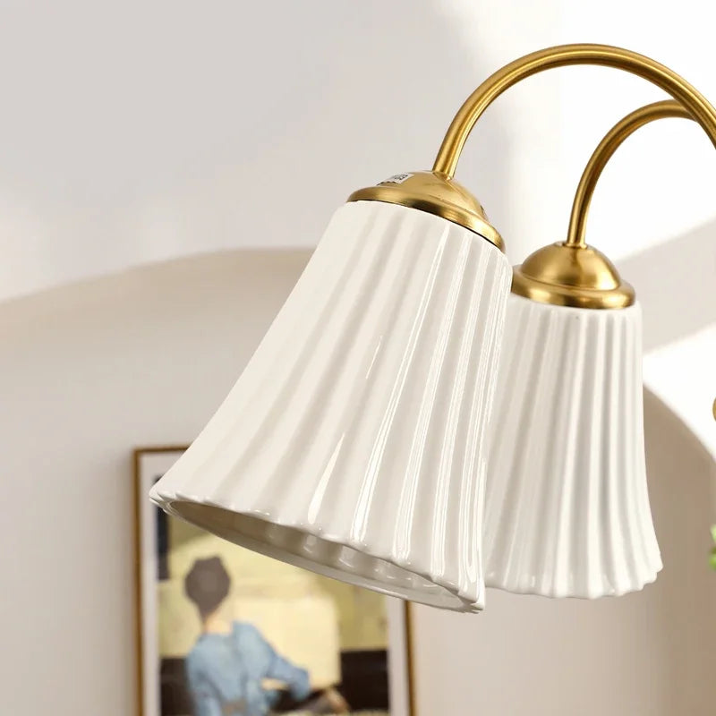 lustre en céramique style nordique moderne pour intérieur élégant - vue 6 sur 9