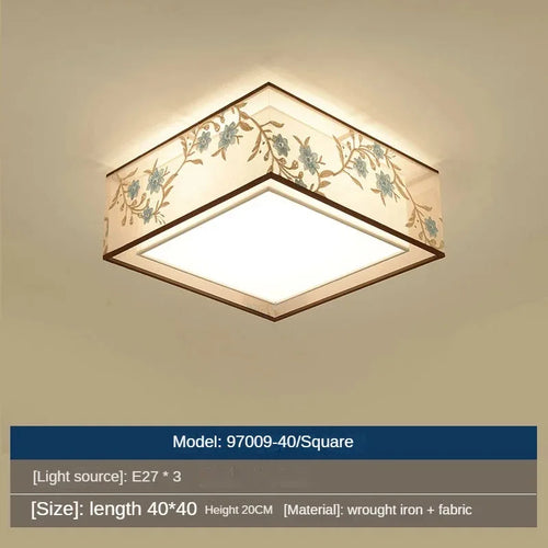 lustre chinois suspendu style moderne pour une ambiance simple - vue 14 sur 19