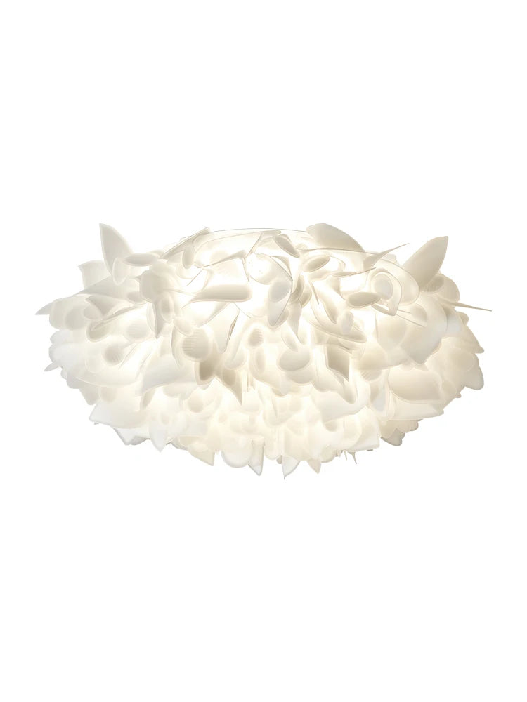 plafonnier acrylique créatif à pétales pour décoration intérieure moderne - vue 6 sur 7