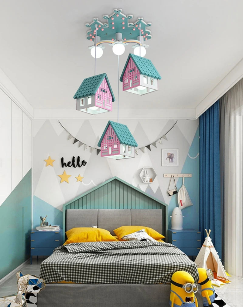 lustre pour chambre d'enfant décorations de noël suspendues - vue 4 sur 8