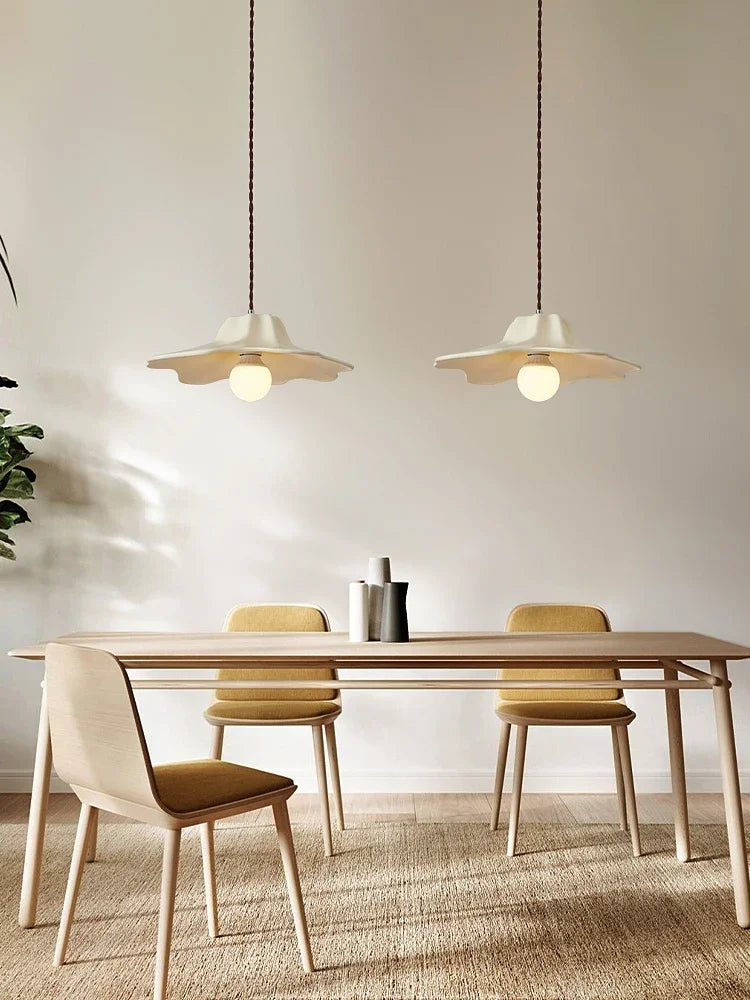 lustre moderne wabi-sabi pour intérieur original et élégant - vue 3 sur 8