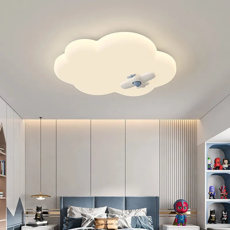 plafonnier nuage créatif pour chambre d'enfant chaleureuse - vue 5 sur 13