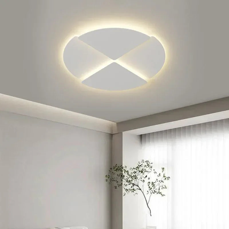 Plafond moderne à LEDs Lustre lampe pour salon salle à manger chambre balcon décor à la maison intérieur Intelligent luminaire Lustre