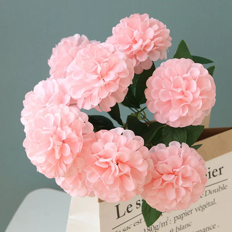 lot de 10 bouquets de pissenlit artificiels pour décoration intérieure et événements - vue 8 sur 18