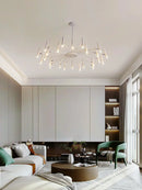 lustre moderne en design nordique pour un éclairage élégant