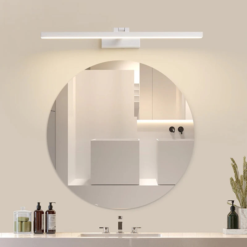 SANDYHA Style nordique miroir applique maison Led Anti-buée salle de bain éclairages moderne hôtel intérieur décor armoire maison lumières