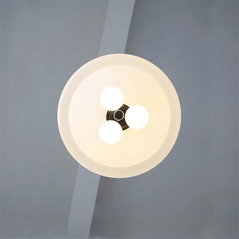 suspension bauhaus en verre blanc style médiéval pour intérieur élégant - vue 7 sur 11