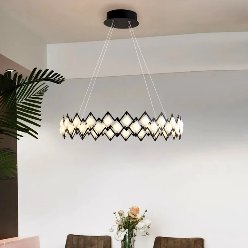 Lustre Maison Deco Vintage Suspension - vue 4 sur 12