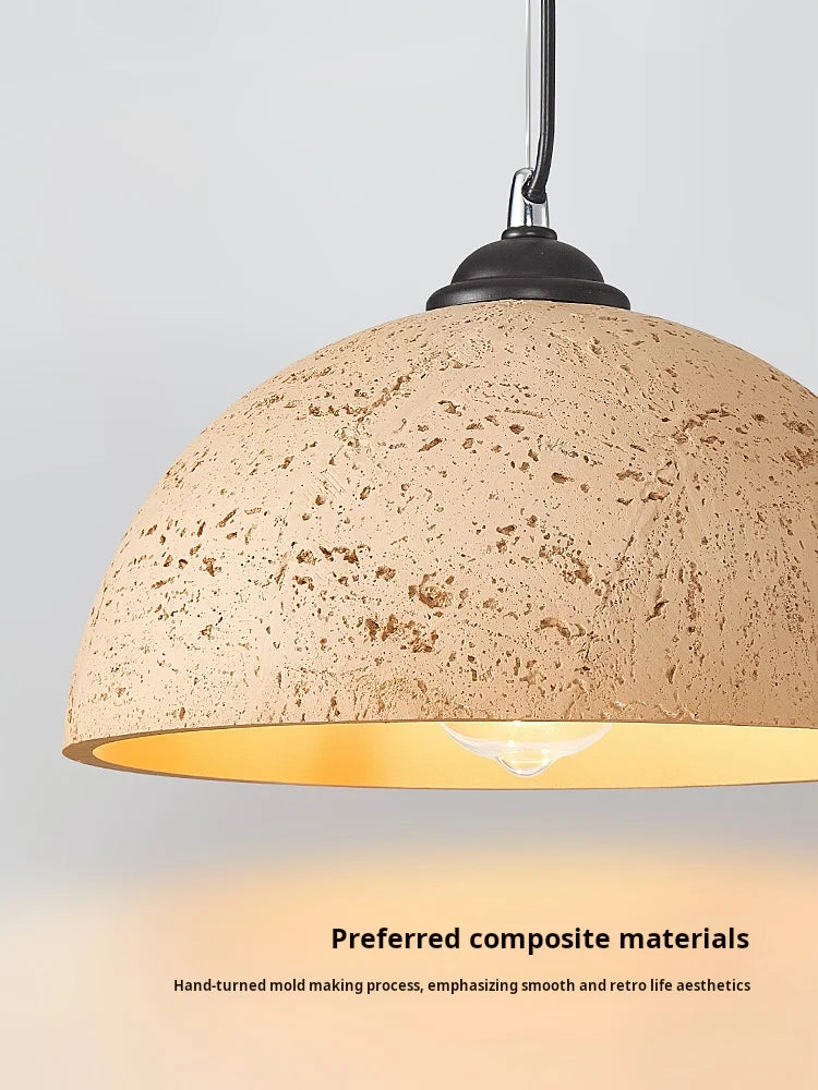 lustre japonais wabi sabi pour décoration moderne nordique - vue 4 sur 11