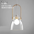lustre en verre design pour décoration intérieure moderne