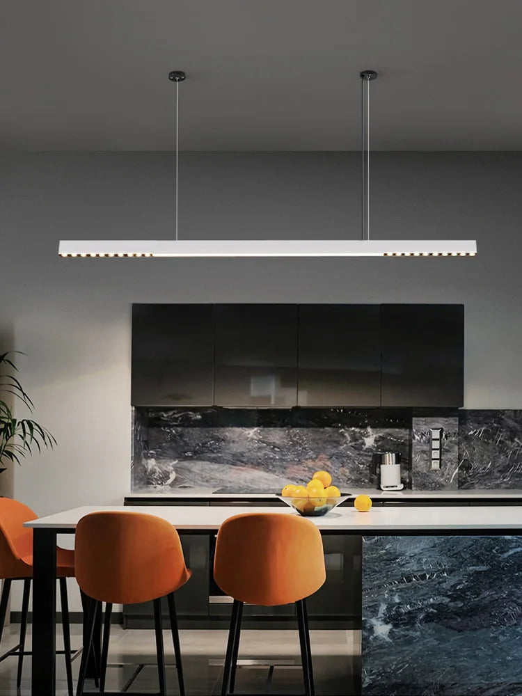 lustre moderne minimaliste pour cuisine et bureau - vue 5 sur 10