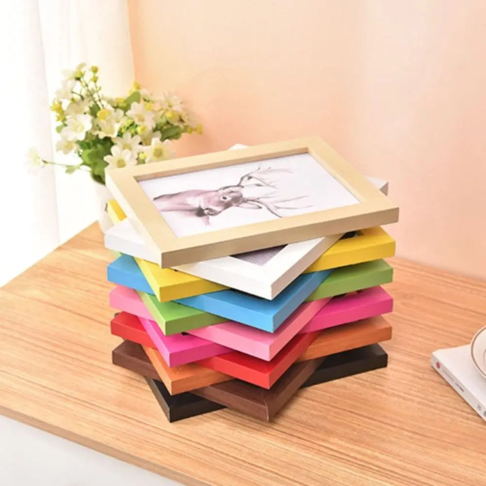 cadre photo coloré artisanal pour décoration et affichage DIY - vue 4 sur 16