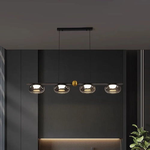 lustre nordique suspension éclairage intérieur pour salon - vue 6 sur 8