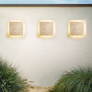 Applique murale led étanche carré décoratif pour villa