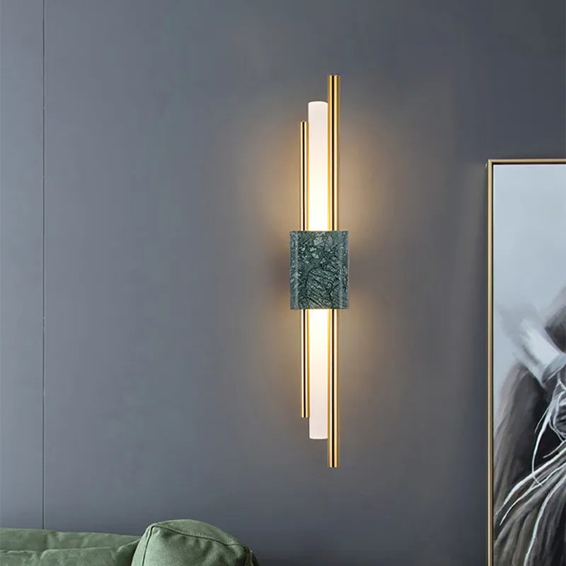 Applique led marbre moderne décoratif - vue 2 sur 10