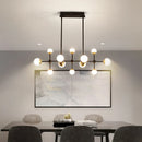 lustre boule de verre moderne simple et luxueux style nordique