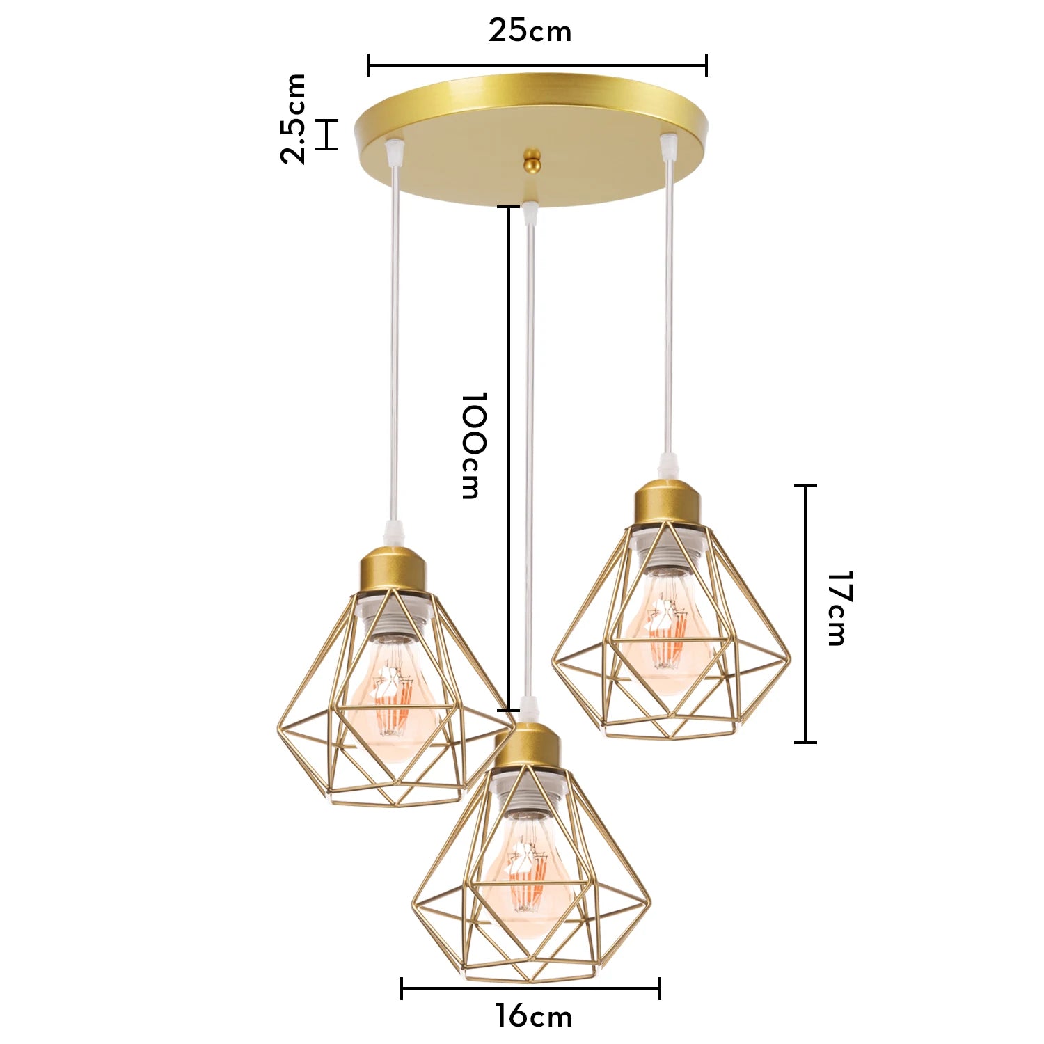 suspension moderne à têtes led pour intérieur design - vue 20 sur 22