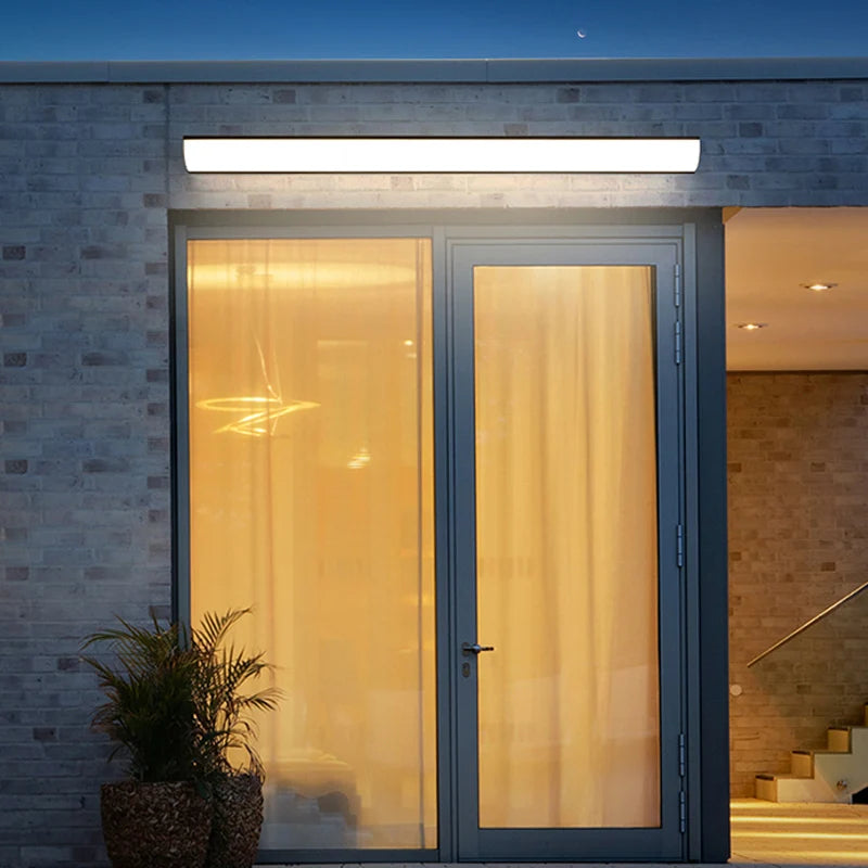 applique murale led extérieur éclairage super lumineux durable et moderne - vue 6 sur 10