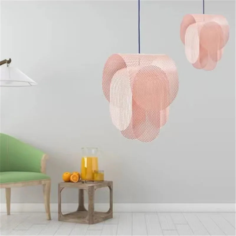 suspension nordic simple rose pour décoration chambre enfant - vue 6 sur 10