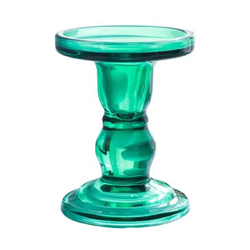 bougeoir en verre pour bougie chauffe-plat décoratif outdoor - vue 12 sur 24