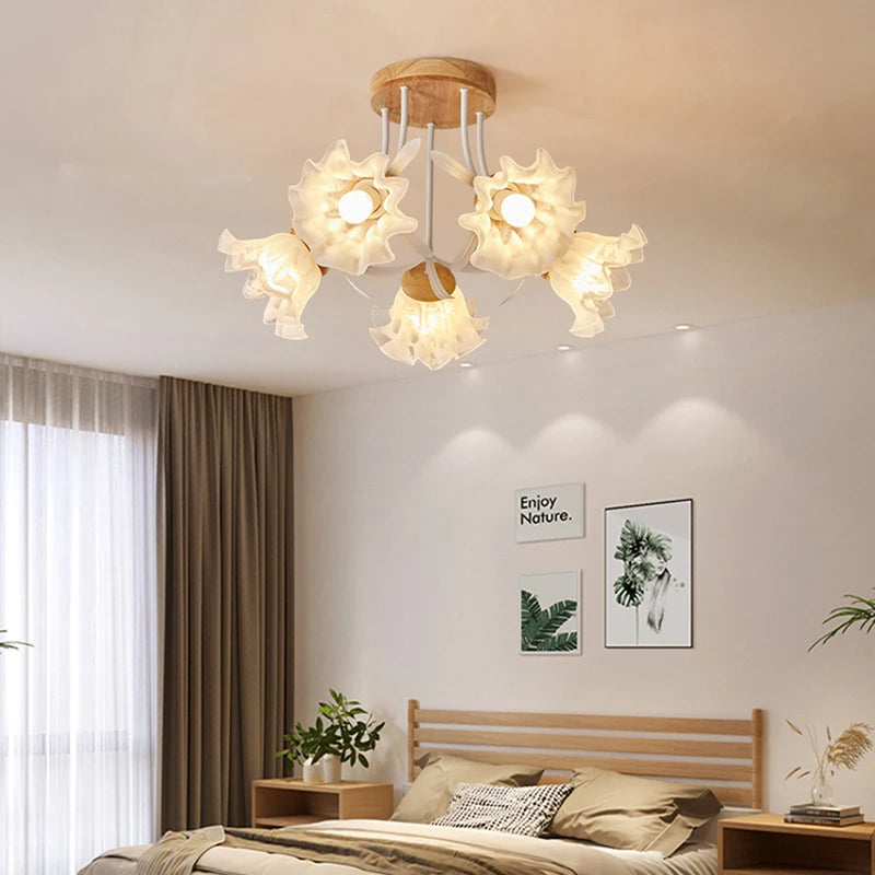lustre nordique moderne en led pour décoration intérieure créative - vue 7 sur 9