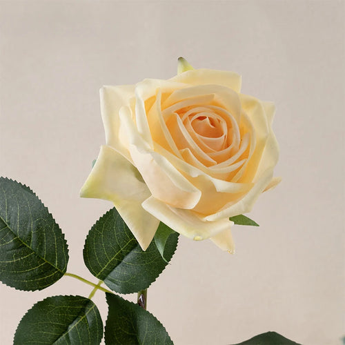 fleurs artificielles roses en tissu pour décoration florale mariage jardin - vue 11 sur 12