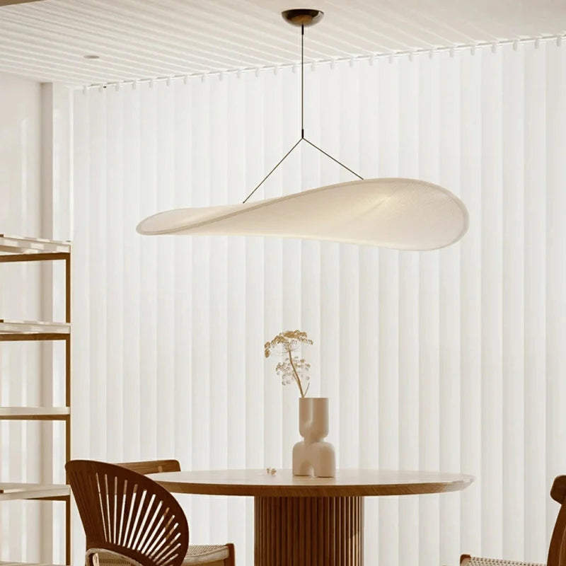 Lustre style soie LED salon salle à manger décoration de la maison chambre Loft - vue 7 sur 13