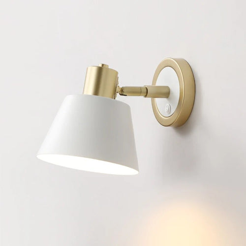 applique murale led bouton interrupteur